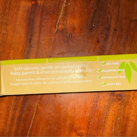 AVANCHY BAMBOO BABY FORKS SET - BPA FORKS - BAMBOO AND SILICONE TODDLER FORK - Picture 5 of 6